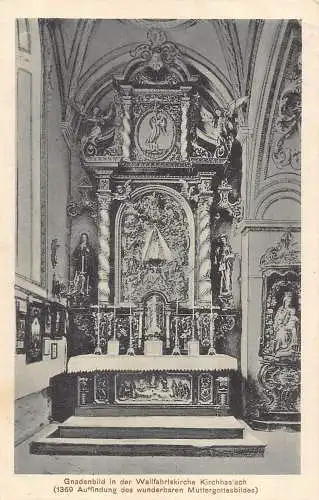 L181 Deutschland Gnadenbild in der Wallfahrtskirche Heiligtum Vintage Postkarte