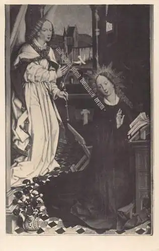 L350 Deutschland Rothenburg o Tbr St Jakobskirche Kirche Fresko Hochaltar Postkarte