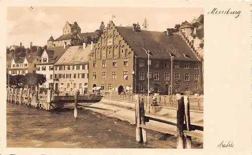 L188 Deutschland 1944 Meersburger Häuser Vintage Postkarte