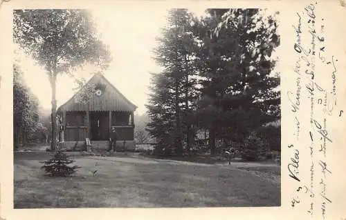 L188 Deutschland 1913 Bayern Villa im Weinwerker Garten Hüttengarten Vintage Postkarte