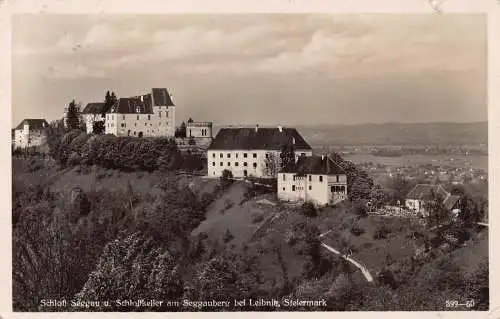 C036 Österreich, Hotel Steiermark 1940 Vintage Postkarte