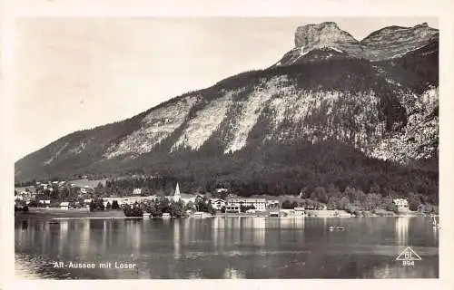 C037 Österreich, Alt Aussee mit Verlierer Vintage Postkarte