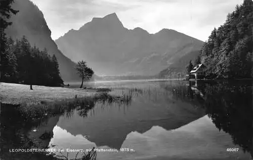C037 Österreich, Eisenerz Leopoldsteinersee 1961 Jahrgang Postkarte