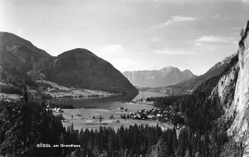C037 Österreich, Goessl am Grundisee 1931 alte Postkarte