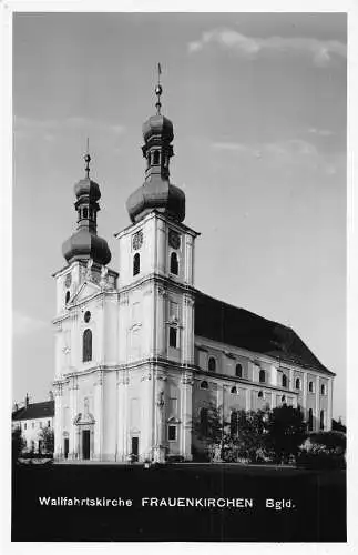 C037 Österreich, Wallfahrtskirche Frauenkirchen Vintage Postkarte