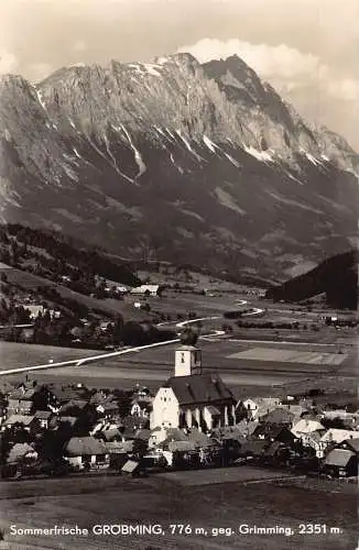 C037 Österreich, Gröbming 1938 alte Postkarte