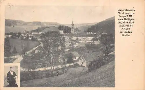 C038 Österreich, Badische Kirche 1923 alte Postkarte