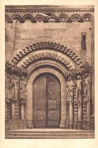 L194 Deutschland Bamberg Dom Adamsportal Dom Tür Vintage Postkarte