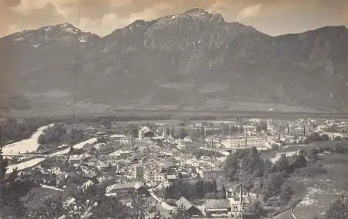 L196 Deutschland Reichenhall Gebirgsstadt Vintage Postkarte
