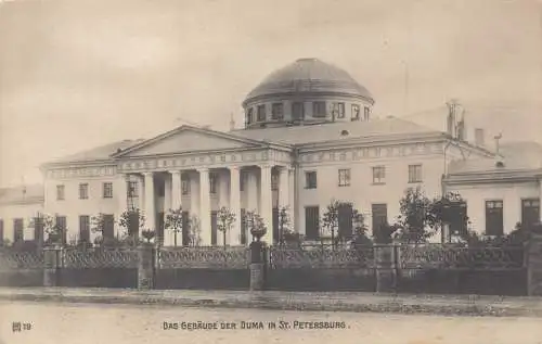 L079 Russland St Petersburg Parlamentsgebäude Postkarte