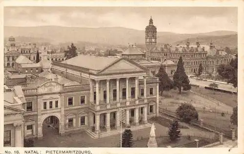 A930 Südafrika Natal Pietermaritzburg Vintage Postkarte