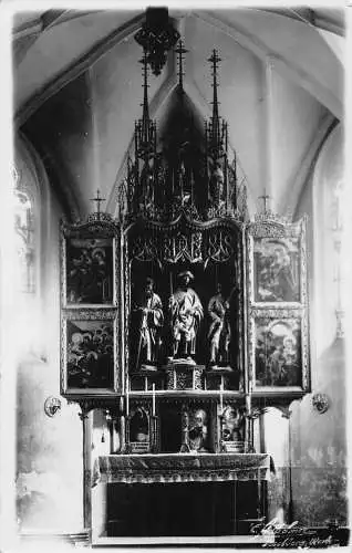 L159 Deutschland 1935 Rabenden in der Kirche alte Postkarte