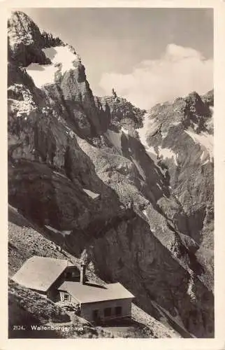 L216 Deutschland 1935 Allgäur Alpen Waltenberghaus Maedelegabel Vintage Postkarte
