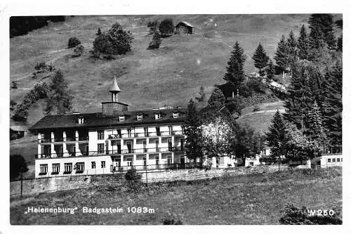 A131 Österreich 1957 Helenenenburg Badgastein 1083m Berg Vintage Postkarte