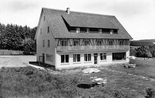 A131 Deutschland 1962 Höhenluftkurort Luetzenhardt Gasthof Waldeck Vintage Postkarte