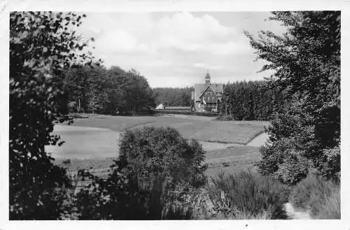 A130 Deutschland Dassel im Solling Erholungsheim Foreat RPPC Vintage Postkarte