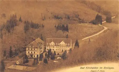 A130 Deutschland 1908 Bad Kirnhalden im Breisgau Eigenes F Haus alte Postkarte