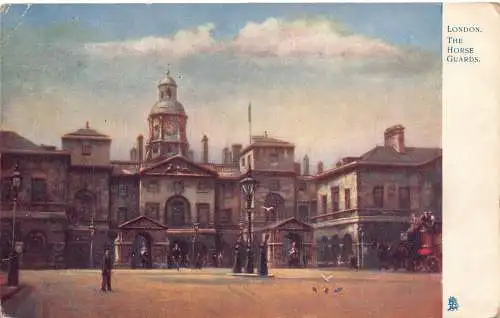 A950 England 1903 London The Horse Guards Vintage Postkarte
