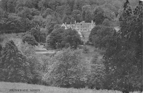 A949 England Prinknash Abbey Vintage Postkarte