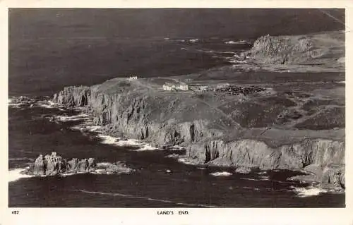 A952 England Land's End RPPC Vintage Postkarte