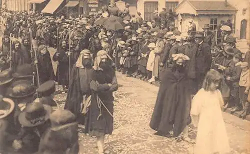 C047 Belgien Brügge Prozession du St. Postkarte Sang Joseph vendu par ses freres
