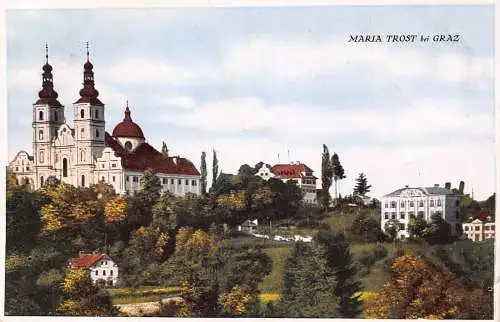 C042 Österreich, Maria Trost bei Graz Vintage Postkarte