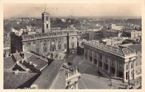 A958 Italien Roma Rom Il Campidoglio RPPC Vintage Postkarte