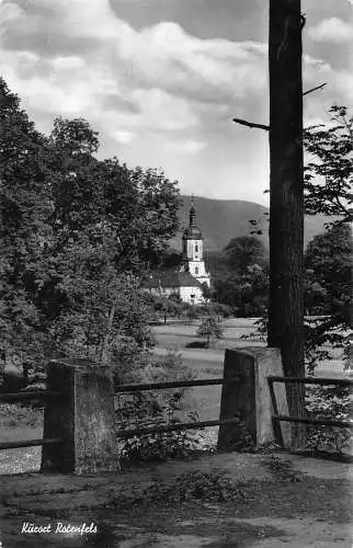 Deutschland 1959 Kurort Rotenfels Ansicht Vintage Postkarte