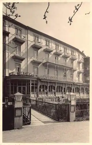 L214 Deutschland Hotel Atlantic Echtfoto Vintage Postkarte