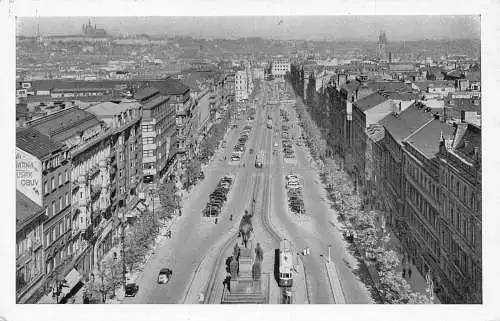 L036 Tschechien Prag 1942 Echtfoto Vintage Postkarte