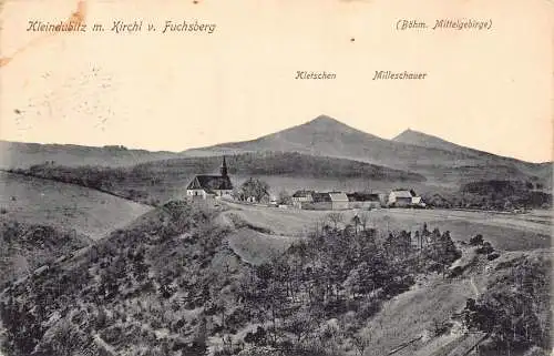 L036 Tschechien Österreich Dubičky (Kleindubitz) alte Postkarte