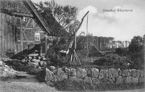 L107 Deutschland Ostseebad Scharbeuk Postkarte