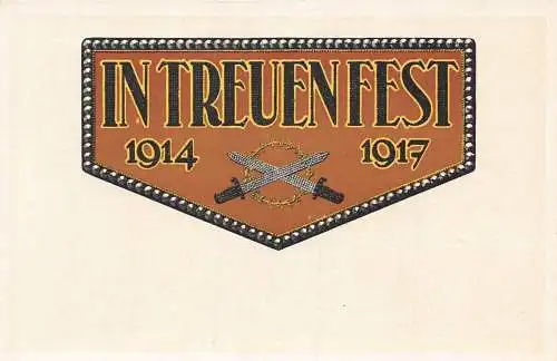 L108 Deutschland WWI Propaganda Vintage Postkarte