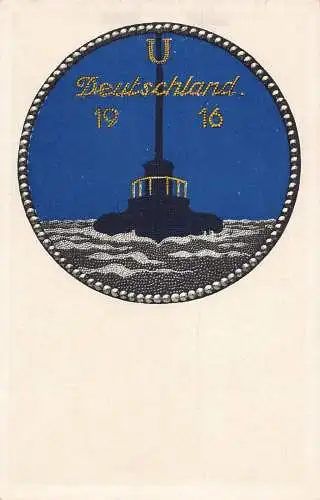 L108 Deutschland WWI Propaganda Vintage Postkarte