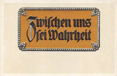 L108 Deutschland WWI Propaganda Vintage Postkarte