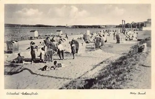 L107 Deutschland Ostseebad Eckernforde Postkarte