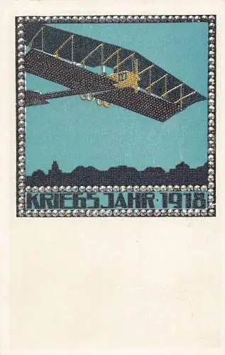 L108 Deutschland WWI Propaganda Militaria Vintage Postkarte