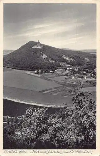 Deutschland Porta Westfalica Jakobsberg zum Wittekindsberg Vintage Postkarte
