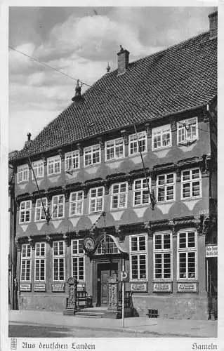 Deutschland Aus Deutschen Landen Hameln Haus Vintage Postkarte