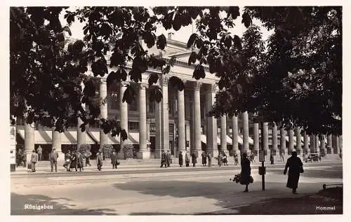 Deutschland Stuttgart Königsbau RPPC Vintage Postkarte