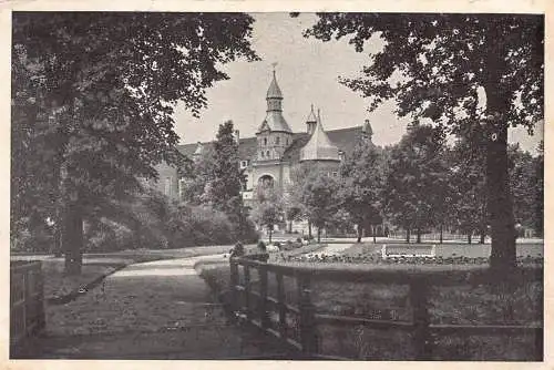 Deutschland 1949 Bad Schmiedeberg Kurhaus Vintage Postkarte