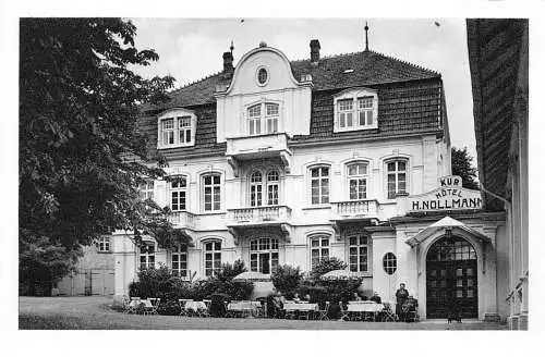 Deutschland Hotel Nollmann Bad Rothenfelde TW Restaurant Vintage Postkarte