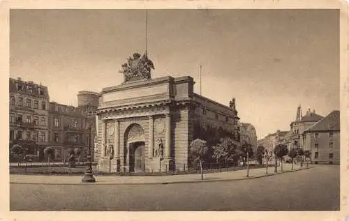 Deutschland Berliner Tor Tor Berlin Vintage Postkarte