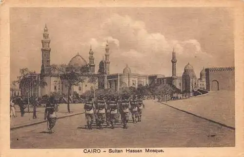 A960 Ägypten Kairo Sultan Hassan Moschee Vintage Postkarte