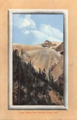 A956 Kanada Passepartout Great Glacier Private Mailing Card Postkarte