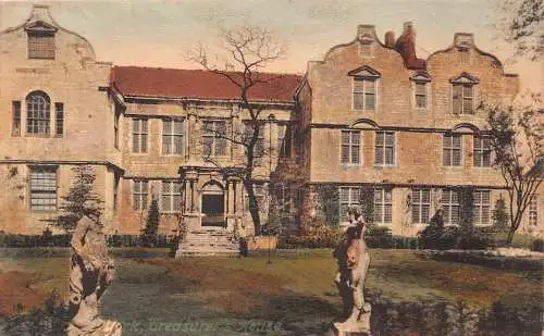 A950 England York Treasurer's House Vintage Postkarte