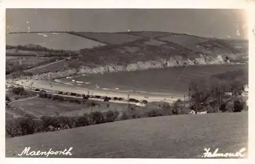 A952 England Maenporth Falmouth RPPC Vintage Postkarte