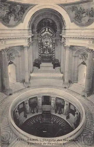 C057 Frankreich Paris Tombeau de Napoleon I er Vintage Postkarte