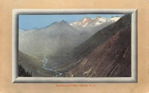 A963 Kanada Illecillewaet Valley Passepartout Private Mailing Card Postkarte