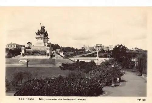 L250 Brasilien São Paulo Monumento da Independencia Vintage Postkarte
